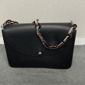 Louise Et Cie Eiris – Black Chain/Strap Shoulder Bag
